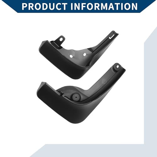 Image of Mud Flaps Splash Guards W /Mount Accessories for Mercedes-Benz E-Class 2024 Front and Rear Mud Guards 1 Set