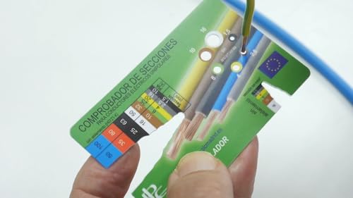 Miniatura 3 de Genérico Comprobador De Secciones De Conductores Eléctricos