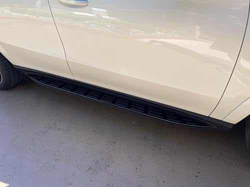 Juego de 2 Estribos Negros para Mercedes Benz GLE Coupe 2020-2026 miniatura 2