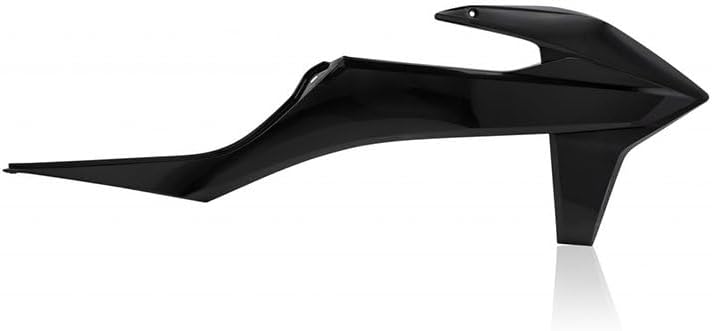 Acerbis Radiator Scoops Black Compatible with KTM 150/250/300 XC-W/350/500 EXC-F 2020-2023/250/350/450 SX-F/250/350/450 XC-F/125/150/250 SX/250/300 XC 2019-2022/350/500 XCF-W 2020-2022 - 2726510001