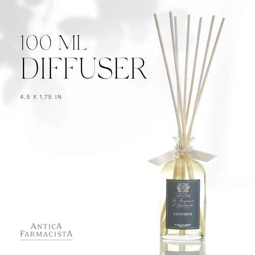 Antica Farmacista Home Ambiance Diffuser - Long-Lasting Reed Scent Diffuser - Luxury Room Freshener Gift - Santorini, 3.4 fl oz - Thumbnail 3