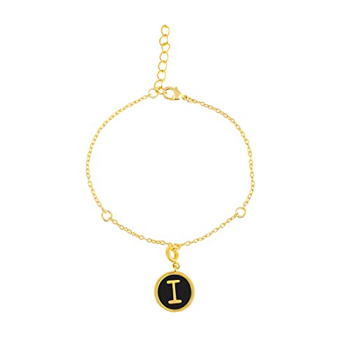 Alphabet I Enamel Charm - Collection