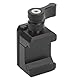 NATO Rail Clamp, Picatinny Klemme mit 1/4 Zoll und 3/8 Zoll Gewinde Bohrungen Schienen Schloss Klammer Zubehörhalterung, für Monitore Mikrofone LED-Leuchten Drahtlose