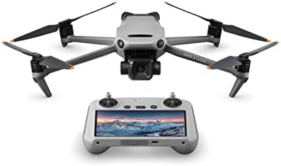 DJI Mavic 3 Classic (DJI RC)  Drone with Camera, 4/3 CMOS Hasselblad Camera, DJI RC Remote Controller, 5.1K HD Video, 46-Min Flight Time, Obstacle Sensing, Drone for Adults, 15km Transmission Range