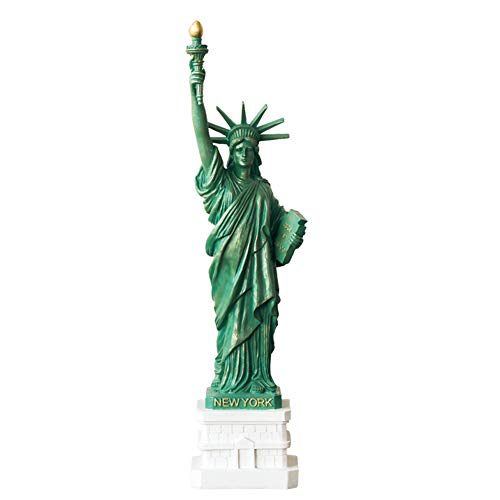 NGXL Statue De La Liberté Décoration Sculpture, Statue De La Liberté Statue De La Liberté Statue Souvenirs Les Chiffres pour La Maison, Bureau, Table De Décor Et d'un Bureau,Vert,60cm