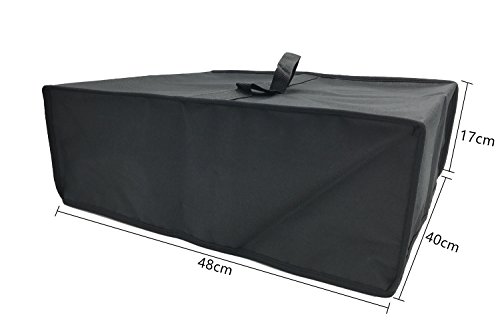 Wanty Black Antistatic Water-Proof Dust-Proof Nylon Fabric Printer Cover Case Protector For Hp Envy 4520/4500 / 4502/4525 / 5530 / Epson Workforce And Canon Pixma Mg7750 Wireless Photo Printers #TOP1