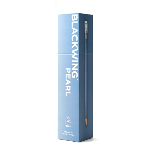 Blackwing Pearl Pencils - 12 Count, Blue Lacquer Finish, 2B Balanced Lead, Premium Wood, Japanese Graphite by Blackwing - Image 7