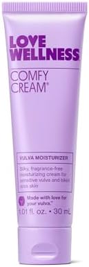 Love Wellness Comfy Cream I Vulva & Vaginal Moisturizer I 1.01 fl. oz