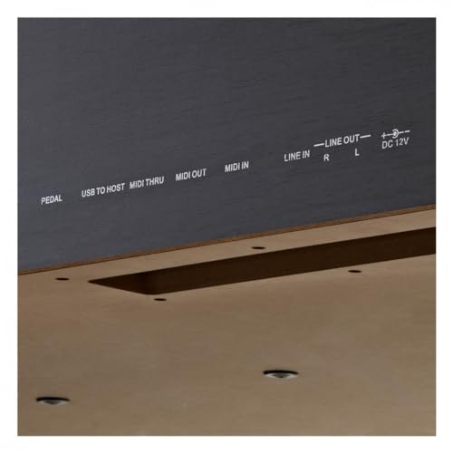 Piano numérique 88 touches lestées avec tabouret et casque, noir - Les Beatles, Paul McCartney, John Lennon, RIngo Starr, George Harrison Piano numérique 88 touches lestées avec tabouret et casque, noir – Image 8