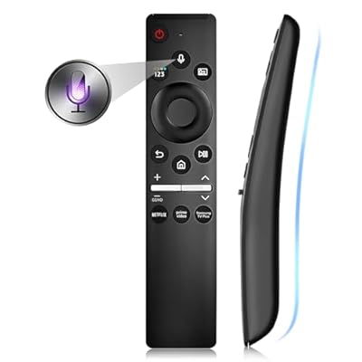 Voice Remote for Samsung Smart TV Remote Control Replacement BN59-01330A Fit for All Samsung Remote with Voice Function for S-amsung Frame Crystal UHD Curved Neo QLED OLED Smart TVs