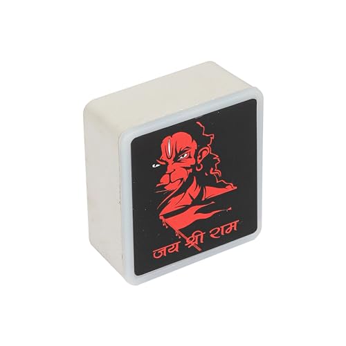 Image of Lexton Hanuman Ji Fancy LED Night Lamp Light with 2 Pin Socket for Spiritual Ambiance, 0.5 Watt, 230v (Warm White, Pack of 1)