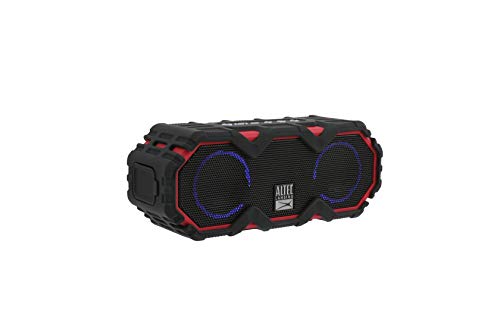Image of Altec Lansing LifeJacket Mini - Waterproof Bluetooth Speaker with Lights, Portable Wireless Speaker for Pool, Beach, Hiking, Sports, Camping, 16 Hour Playtime, Floats in Water