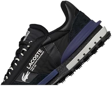 Lacoste Mens Elite Active 223 2 SMA Black Lifestyle Sneakers Shoes