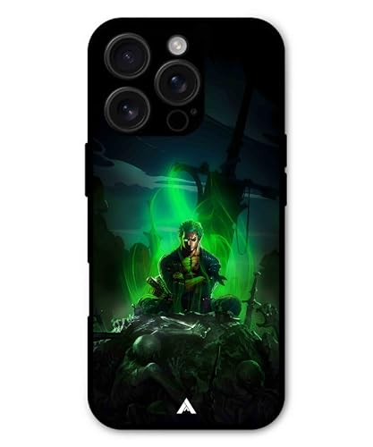 Image of Premium Anime 1 Case for iPhone 15 Pro (Glossy Finish) Soft-Touch Metal TPU Back Cover, Shockproof, Designer, Aesthetic Mobile Phone Case