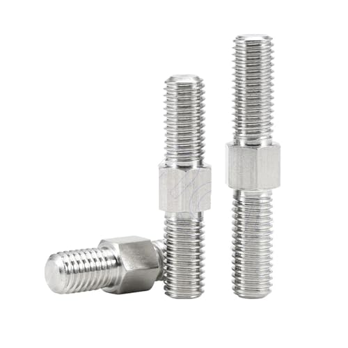 Écrou pour goujon à double extrémité WFELARVIX M4x0.7x40mm en acier inoxydable 304