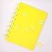 ITSYHPRO 33pcs Planner Discs Discbound Notebook Accessories Heart Expansion Discs for 2025 Planners Notebooks(Yellow,1.26 inch/32 mm)