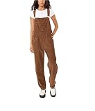 Free People Ziggy Cord Overalls Wild Mustang XS