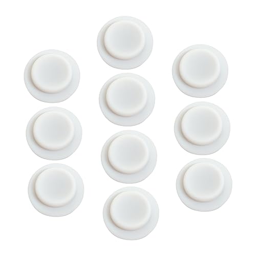 Kisangel 10pcs Silicone Sealing Rings for Wide Neck Bottles Breastmilk Storage Sealing Discs Leak Proof Gaskets for Insulation and Vacuum Use