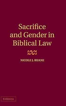 Sacrifice and Gender in Biblical Law-Wow! eBook