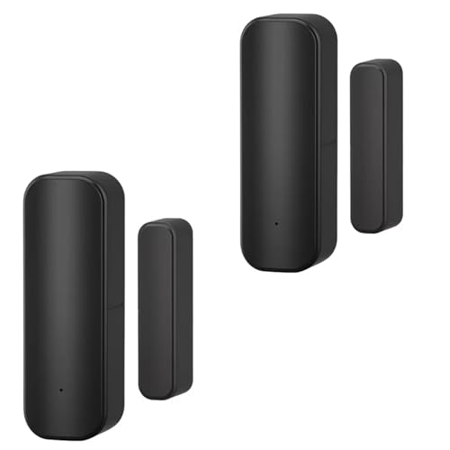 BVAZTVP Sensores de porta e janela WiFi, detectores inteligentes de portas abertas/fechadas para seg