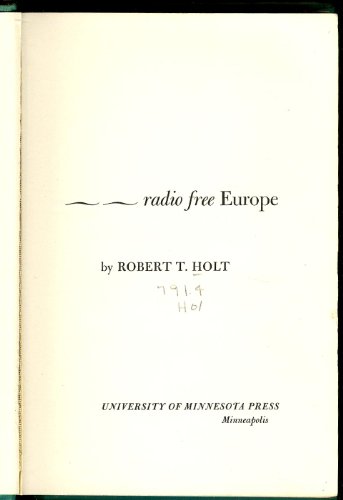 Radio Free Europe B0021YJW7A Book Cover