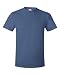 Hanes Mens Ringspun Cotton Crewneck Nano-T T-Shirt, DENIM BLUE, XL ( Pack of 2)