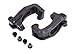 Traxxas 9532 Caster Blocks (C-Hub), Left & Right/ Kingpin Bushings (4)