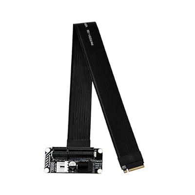 JINPIAOPIAO PCIe4.0 4X NVMes to External Graphics Card Adapters for Desktop and Laptop with Fast Speed 64Gbps