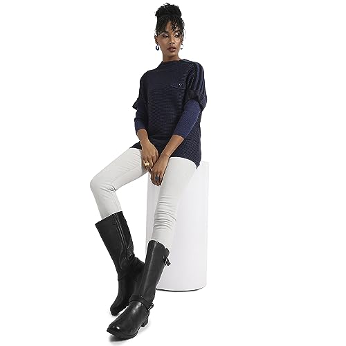 Image of PINACOLADA Women's Solid Ribbed Cropped CardiganFor Casual Wear | V Neck | Long Sleeve | Wool Sweater Crafted with Comfort Fit for Everyday Wear