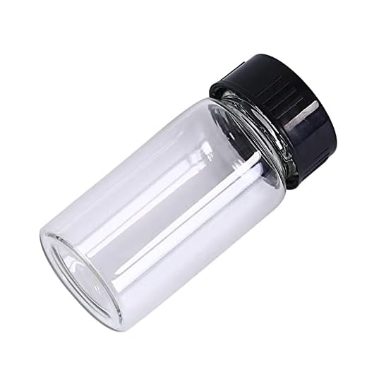 Flaskor glas flaskor glasflaskor 20 ml med skruvkork. 20 ml kapacitet (förpackning med 100)