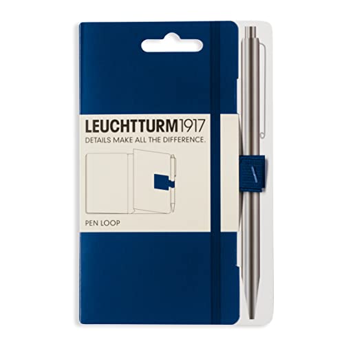 LEUCHTTURM1917 Self Adhesive Pen Loop Elastic Pen Holder (Navy)