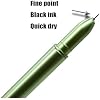 15 PCS Novelty Feather Pens Funny Fancy Artificial Feather Gel Pens Black Ink Stylish Women Quill Writing Pens For Home School Office Bithday Christmas Party Gift Wedding Bridal