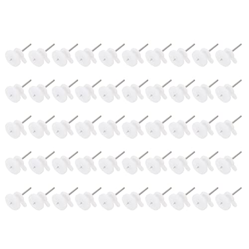 Cabilock - Cabilock 50pièces Crochet Mural Pour Photos Blanc Clous De Suspension Accessoires De Quincaillerie Pour Maison Et Bureau