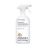 Limpiador para fruta y verdura Attitude 800 ml