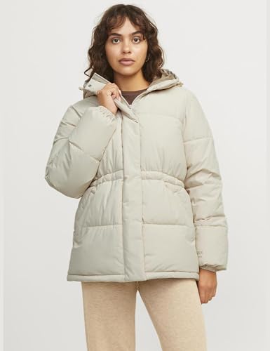 JJXX Jack&Jones Damen JXWORLD Puffer Jacket OTW ACT Pufferjacke, Moonbeam, M