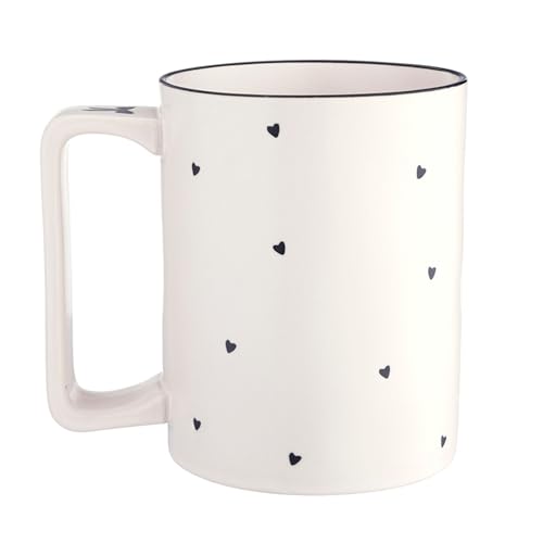 Image of Santa Barbara Design Studio Holiday Ceramic Mug with Gold Foil Detail, 16-Ounces, Little Tree