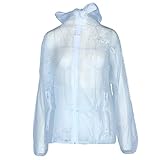 Exklusive HV Polo Regenjacke Regencape Raincoat transparent - ideal für unterwegs und Turniere mit aufgedrucktem HV Polo Logo - 0406091211