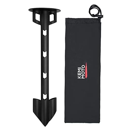 kemimoto Boat Anchor, Jet Ski Anchor, Shallow Water Anchor Pole for PWC, Jet Ski, Kayak, Small Boat, PWC Anchor, Pontoon Boat Accessories for Beach and Sandbar