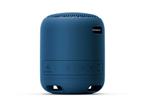 Caixa de Som Bluetooth Sony SRS-XB12 Entrada Auxiliar P2 - Azul