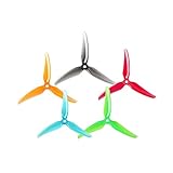 t-motor f40 pro ii 2400kv  20 piezas/10 Pares T-Motor T5147 5147 FPV Hélice 3 Blade CW CCW Popo System Match F40 F60 III Freestyle Racing Frame ( Color : Orange )