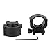APLUSGEAR Set of 2 Aluminium Low Profile 30mm Scope Rings Heavy Duty 6 Bolt for 21mm Picatinny Rail Scope Mounts