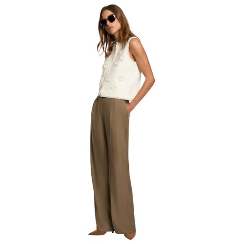 Pantalon large à plis femme - vue 5