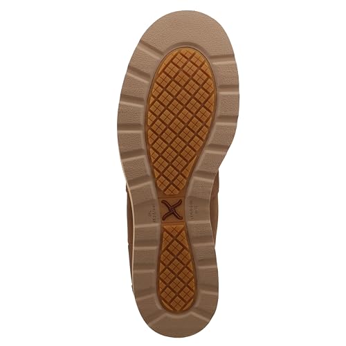Twisted X Men's 6" Nano Composite Toe Chelsea Slip On Wedge Sole Work Boot, Cinnamon, 7 M by Twisted X - Used condition - Image 6