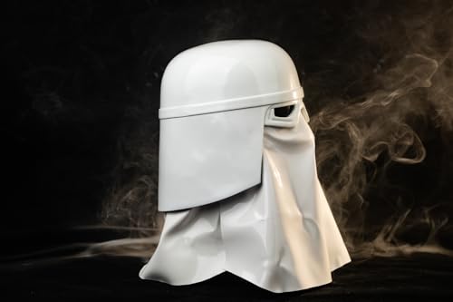 Koshowgic SW Black Series Helm für Erwachsen – Clone Commander Harz Helm, Deluxe Cosplay Requisite Halloween Kostüm Sammlerstück (Snow Trooper)