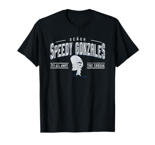 Image of Looney Tunes Speedy Gonzales All About Cheese T-Shirt