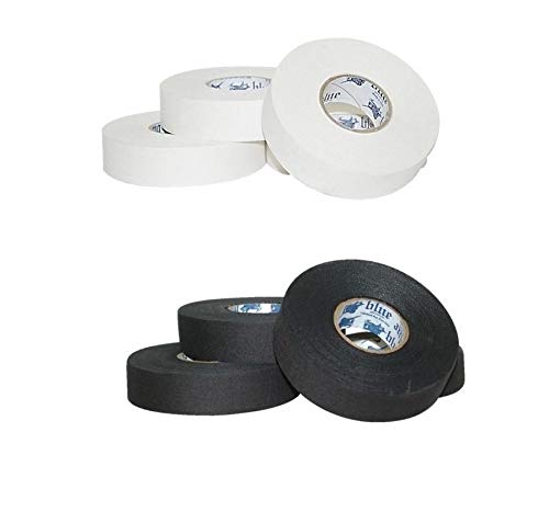 Ruban de hockey noir 24mm x 47m Blue Sports pour crosses
