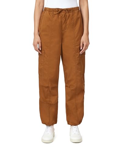 kensie Jeans for Women High-Rise Cargo Drawstring Parachute 27.5-Inch Inseam, Sizes 0-14