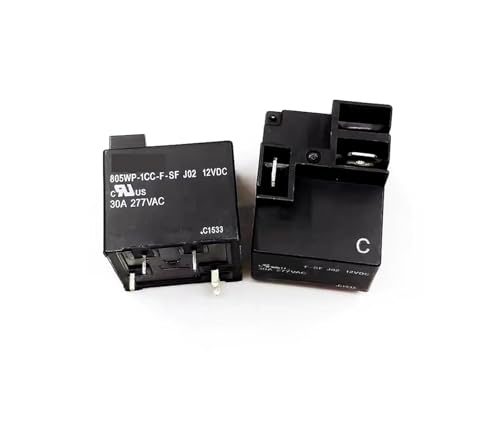 Image of MRDPFC 12V relay 805WP-1CC-F-SF J02 805WP-1CC-F-SF-J02 805WP1CCFSFJ02 12VDC DC12V 30A 5PIN(5PCS),0720