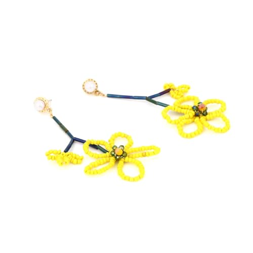 Boucles d'oreilles perlées bohèmes légères pour éviter les douleurs - 2