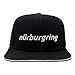 Produktbild Nürburgring - Herren Cap - Basic - Baseball Cap - Individuell verstellbar - 100% Baumwolle, Farbe:Schwarz, Größe:OneSize